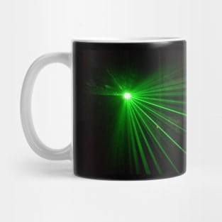 GREEN LASER LIGHT UFO Mug